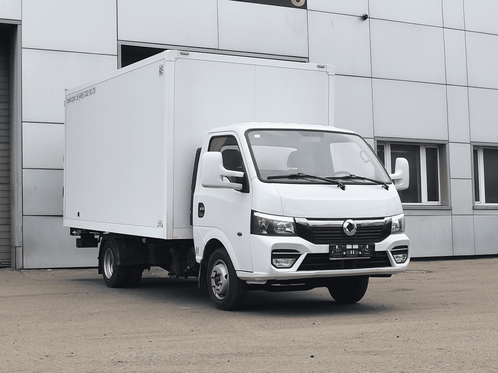 Изотермический фургон на шасси Junfeng Q35L